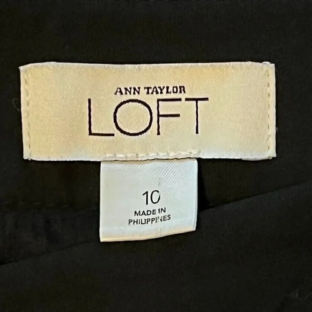 Ann Taylor Loft Pencil Skirt Career Professional Academia Boss Church Preppy 10